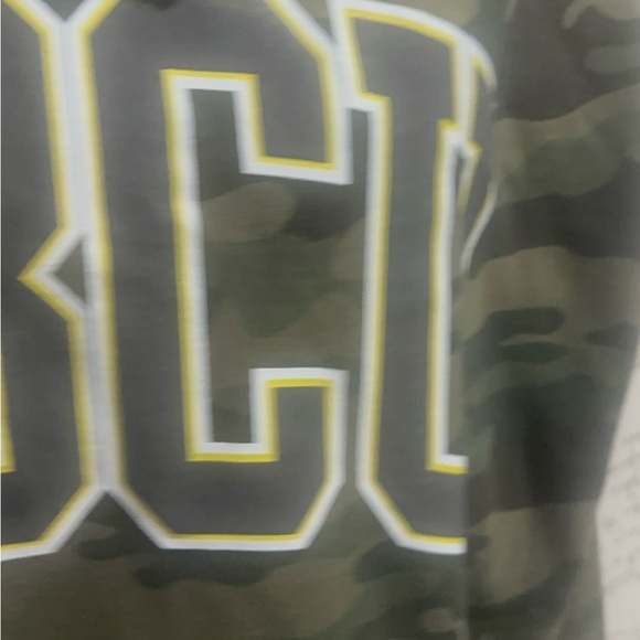 Mitchell & Ness HBCU Green Camouflage Hoodie - Picture 4 of 8